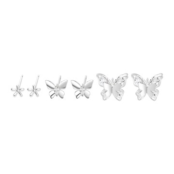 花間迷藏耳環組 / Butterfly Hideaway Earring Set