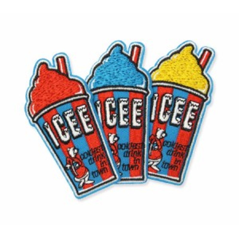 アイシー Icee ワッペン アイロン アメリカン アメカジ おしゃれ かわいい アイスクリーム 面白い ジャケット トートバッグ アメリカン雑 通販 Lineポイント最大2 0 Get Lineショッピング