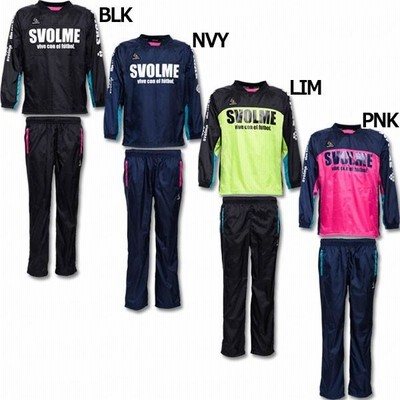 SVOLME(スボルメ) ジュニア タフタピステ上下セット160 ブラック スボルメ SVOLME ピステ 上下セット 160 サッカー ブラック