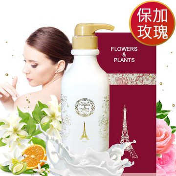 【愛戀花草】山羊奶-玫瑰白皙亮澤身體乳 500MLx3