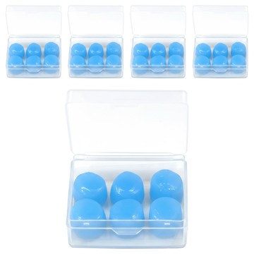 矽膠耳塞  顏色隨機  5組