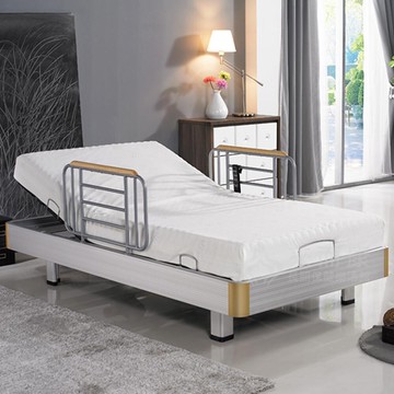 來而康 康元 交流電力可調整病床 z968 二馬達 記憶棉床墊 電動床補助附加功能b款 贈專用床包2