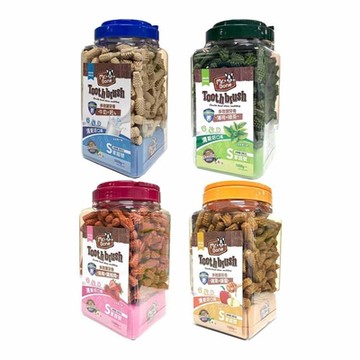 Mr.Bone 犬用多效潔牙骨1200g M號 x2罐 多種口味