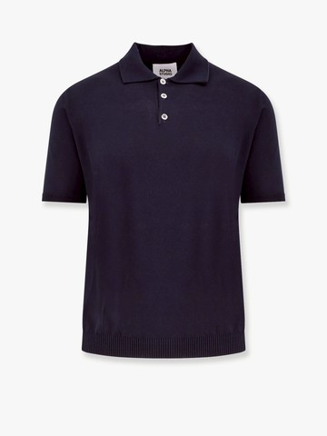 Cotton polo shirt - ALPHA-STUDIO - gender_Man