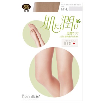 日本製潤透保濕全彈性絲襪 - 加長 / 健康膚