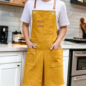 工作圍裙【多款多色可選】 油畫 手沖咖啡圍裙 家用廚房圍裙 咖啡廳 牛仔圍裙工作圍裙 圍裙 職人圍裙 日式圍裙