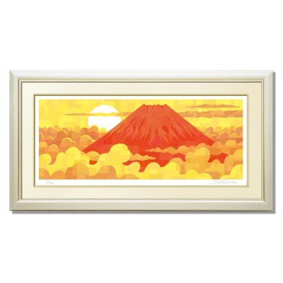 赤 富士 絵画の検索結果 | LINEショッピング