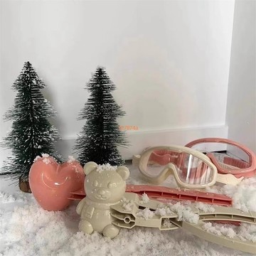 雪球夾 兒童雪球夾玩具雪球夾子小鴨子夾雪球玩雪神器工具模具打雪仗裝備免運⚡⚡