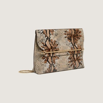 Strathberry - Stylist - Crossbody Leather Clutch - Brown / Natural