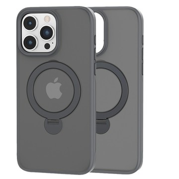 iPhone 15 Pro 殼 iPhone 15 Pro 磁吸隱形支架手機殼 磨砂保護殼 (多色可選)