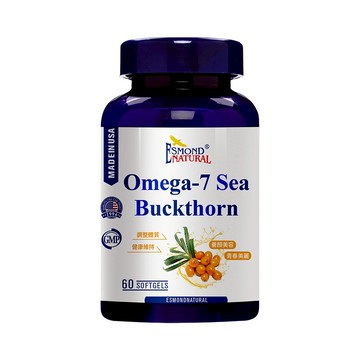 【愛司盟】沙棘果油軟膠囊 60顆/瓶 Omega-7 超臨界萃取 養顏美容 調整體質 沙棘油 全素可食【壹品藥局】