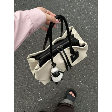 ❤️ 人氣爆款 ❤️小众设计束口水桶包女2026夏季简约感气质通勤单肩斜挎包