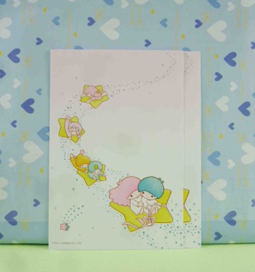 【震撼精品百貨】Little Twin Stars KiKi&LaLa 雙子星小天使~明信片(2入)-星星