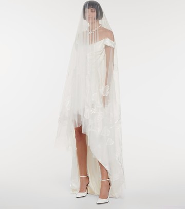 Vivienne Westwood Bridal Love Birds embroidered tulle veil