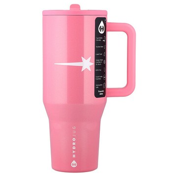 k2o by Kylie Jenner, Traveler Tumbler by Hydrojug, Strawberry Lychee, 40 fl oz