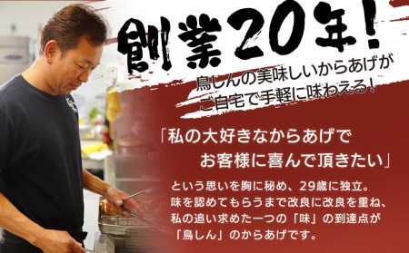 九州産若鶏のからあげ 鳥しん もも肉300g （約8個入）・手羽先300g （約5本入） 冷凍 調理済み 唐揚げ レンジ 中津からあげ 大分 おかずセット 弁当 あたためるだけ お惣菜 大分県 中津市