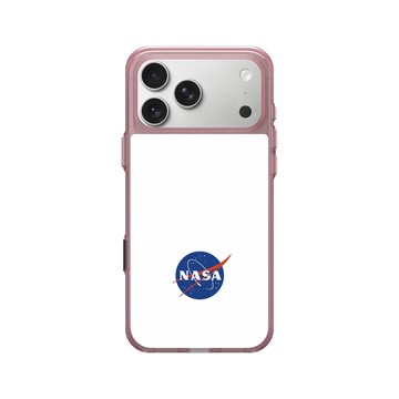 iPhone 17 Pro Max Clear (相機按鈕) 晶醺玫 - NASA - Meatball (White)