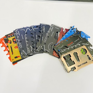 [沐沐屋]多功能工具卡 求生卡 印花工具卡