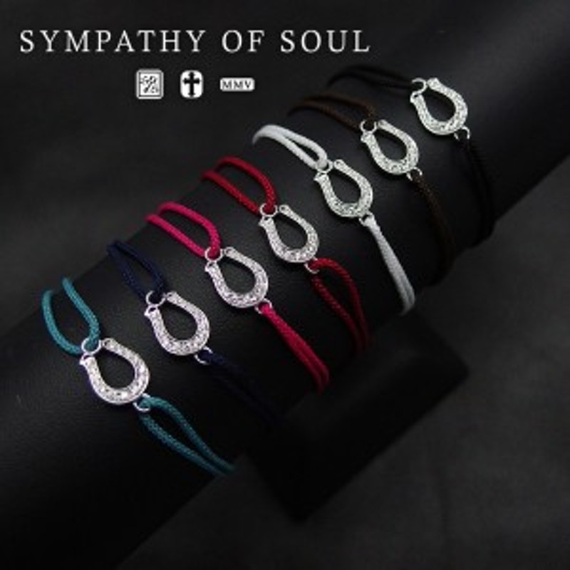 シンパシーオブソウル SYMPATHY OF SOUL ブレスレット レザー