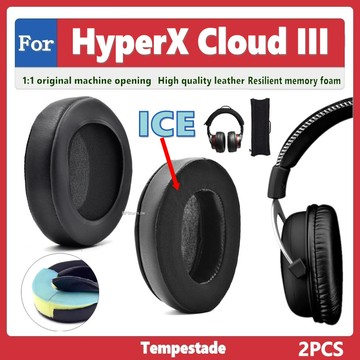 For HyperX Cloud III 耳罩 耳套 耳墊 耳機套 替換耳套 頭梁墊