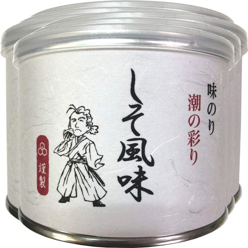 高級ギフト味付海苔 しそ風味 全型7.5枚 8切60枚×6個セット 巣鴨のお茶屋さん 山年園