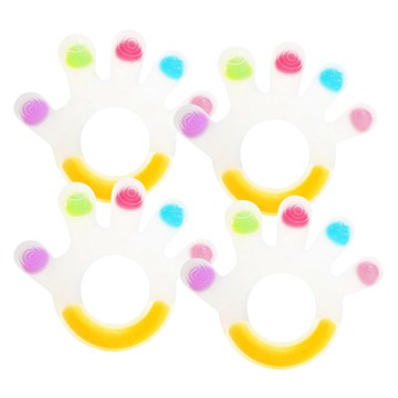 Haakaa 我愛咬小手固齒器4入