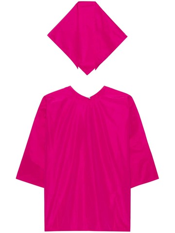 Sofie D'hoore - Bendol detachable-scarf blouse - women - Polyester - 36 - Pink