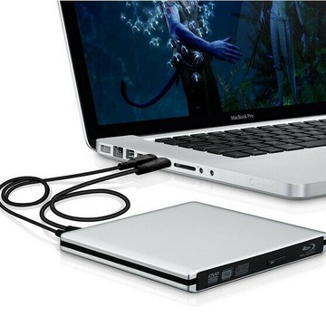 USB3.0 DVD刻錄機TYPE-C外接移動筆記本外置光驅電腦驅動器【宜家良品百貨】