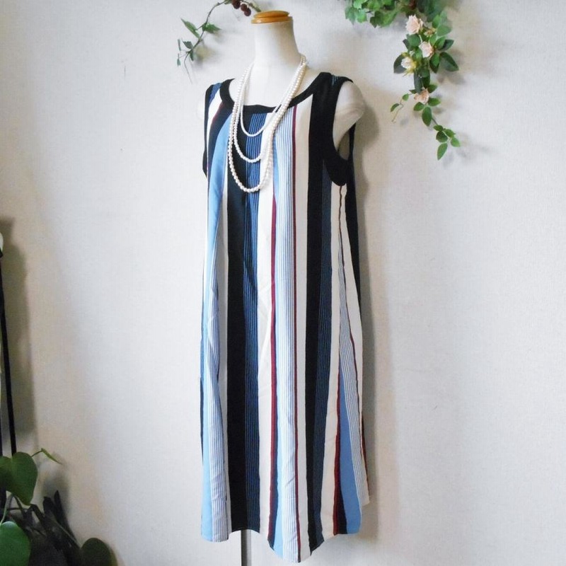 フェミシテ femicite 春夏 向き ノースリーブ ワンピース 38 | LINE 