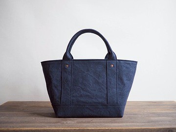 [ARMY DUCK] 帶蓋托特包 M (海軍藍)