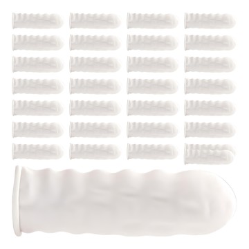 FaSoLa 多用途一次性柔韌加厚橡膠手指套  1組  100個