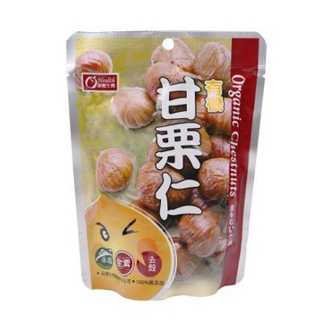 康健生機 有機甘栗仁(150g/包)