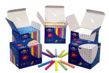 波爾多彩色粉筆100支/16盒/箱