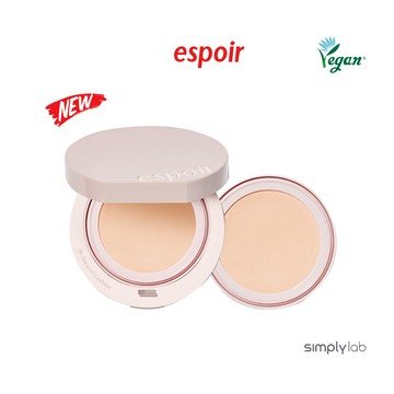 [Espoir艾絲珀] Be Natural 裸透光澤網狀氣墊粉餅 13g*2(正裝+補充蕊) 打造韓系原生水光肌