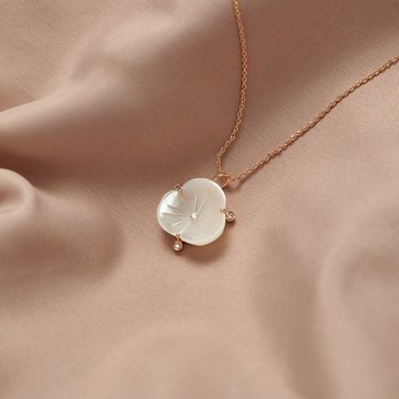 SOIRÉE BY N.Y.蒔華芮︱霓月細閃珠貝項鍊