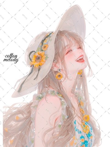 original sticker no.6148 人物貼紙 原創貼紙 人物貼紙 女孩貼紙 原創人物貼紙