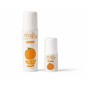 體香滾珠 【FreshStar】晚安體香滾珠清新柑橘 100ml+20ml
