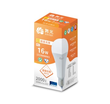 【節能】舞光LED 16W 燈泡-黃光 H04-LED-E2716W-EG