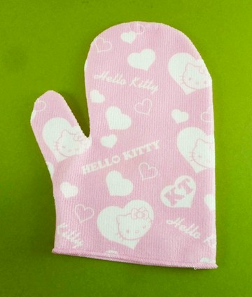 【震撼精品百貨】Hello Kitty 凱蒂貓~沐浴手套~粉【共1款】
