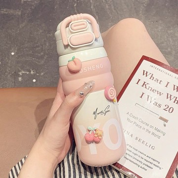臺灣出貨🤩雙飲保溫杯316不鏽鋼水杯女新款2025高顏值兒童學生水壺吸管杯子