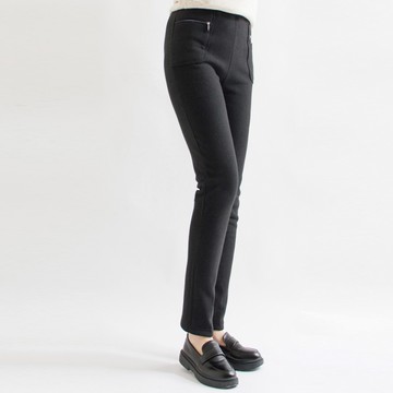 MIT超厚實內刷毛拉鍊保暖褲(M-3L) 350100