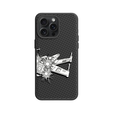 iPhone 15 Pro Max SolidX 黑 - 迪士尼-星際大戰 Star Wars - POP X戰機