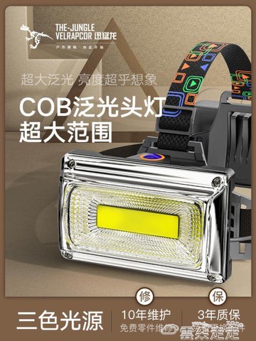 【樂天特惠】頭燈led強光頭燈頭戴式超亮充電鋰電泛光工作戶外散光趕海頭燈大光斑