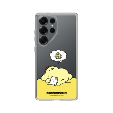 Galaxy S25 Ultra Clear 透明 - 三麗鷗-布丁狗30週年 PomPomPurin (30th Anniversary) - 甜點的幻想