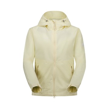 MAMMUT Hiking WB Hooded Jacket AF W 健行防風連帽外套 女款 黑色 #1012-00401