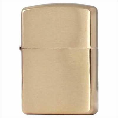 ZIPPO ジッポー ライター 無地 アーマー ゴールド ＃168 【投函便可能(216円)】