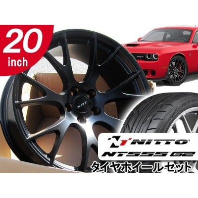 ダッジ　チャレンジャー  SRT ホイールセット　20インチ　コンチネンタル