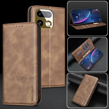純色小牛紋 磁吸掀蓋 OPPO Realme 16 15 14X Pro Plus 卡包 手機殼 防摔殼 保護殼 皮套