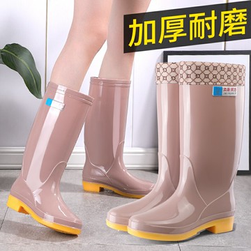 高筒雨鞋 水鞋雨靴 長筒防水鞋 廚房防滑膠鞋工作鞋【不二雜貨】
