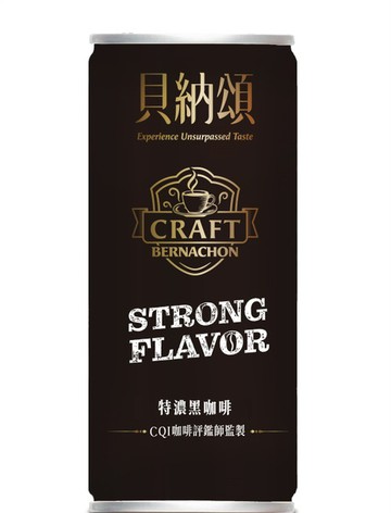 【常溫】貝納頌咖啡_義式特濃黑咖啡_210ml  *24瓶